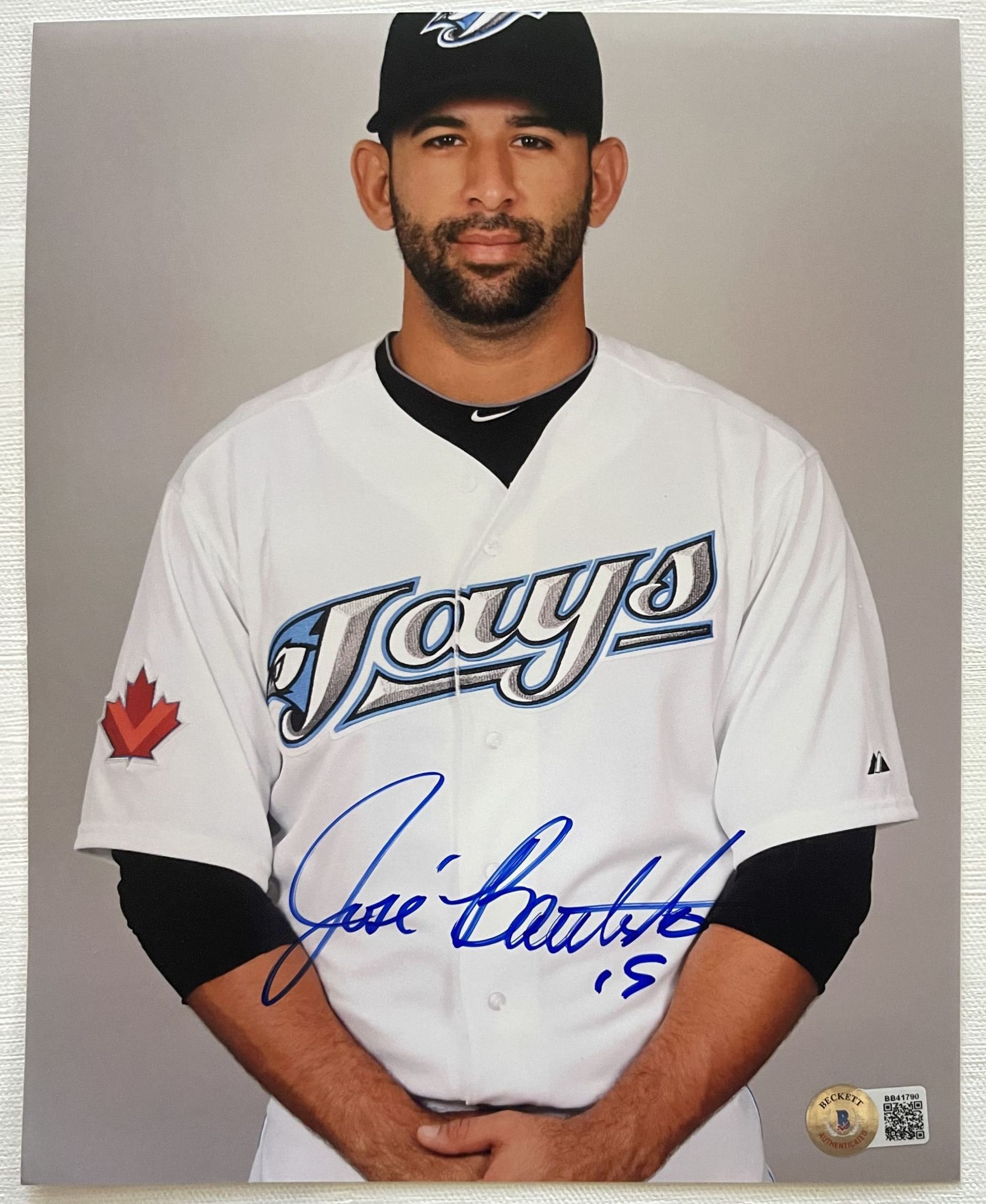 Jose Bautista Signed Toronto Blue Jays Jersey