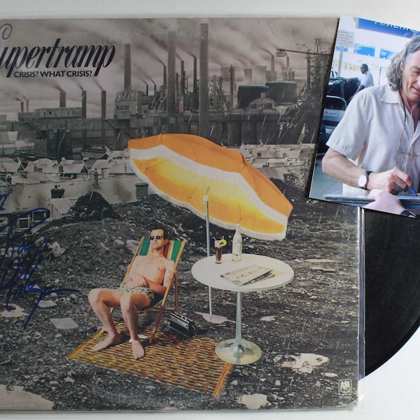Roger Hodgson Signed Autographed "Supertramp" Record Album - Lifetime COA