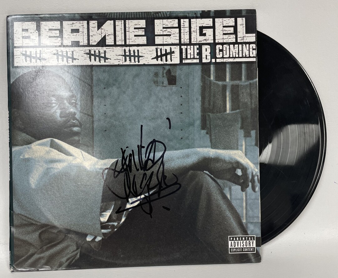 Beanie Sigel Signed Autographed the B. Coming Record Album COA Matching
