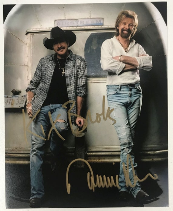 Kix Brooks Country Star signed Brooks & Dunn 8x10 photo COA proof autographed. Star Kix Brooks Country Star signed Brooks & Dunn 8x10 photo COA proof autographed. Star