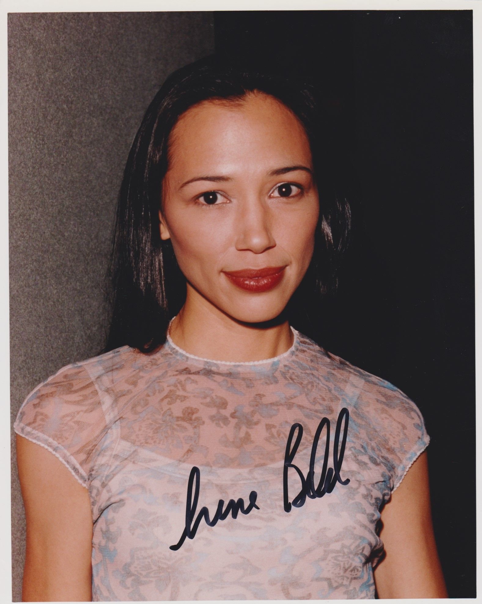 Irene Bedard Signed Autographed Glossy 8x10 Photo COA Matching
