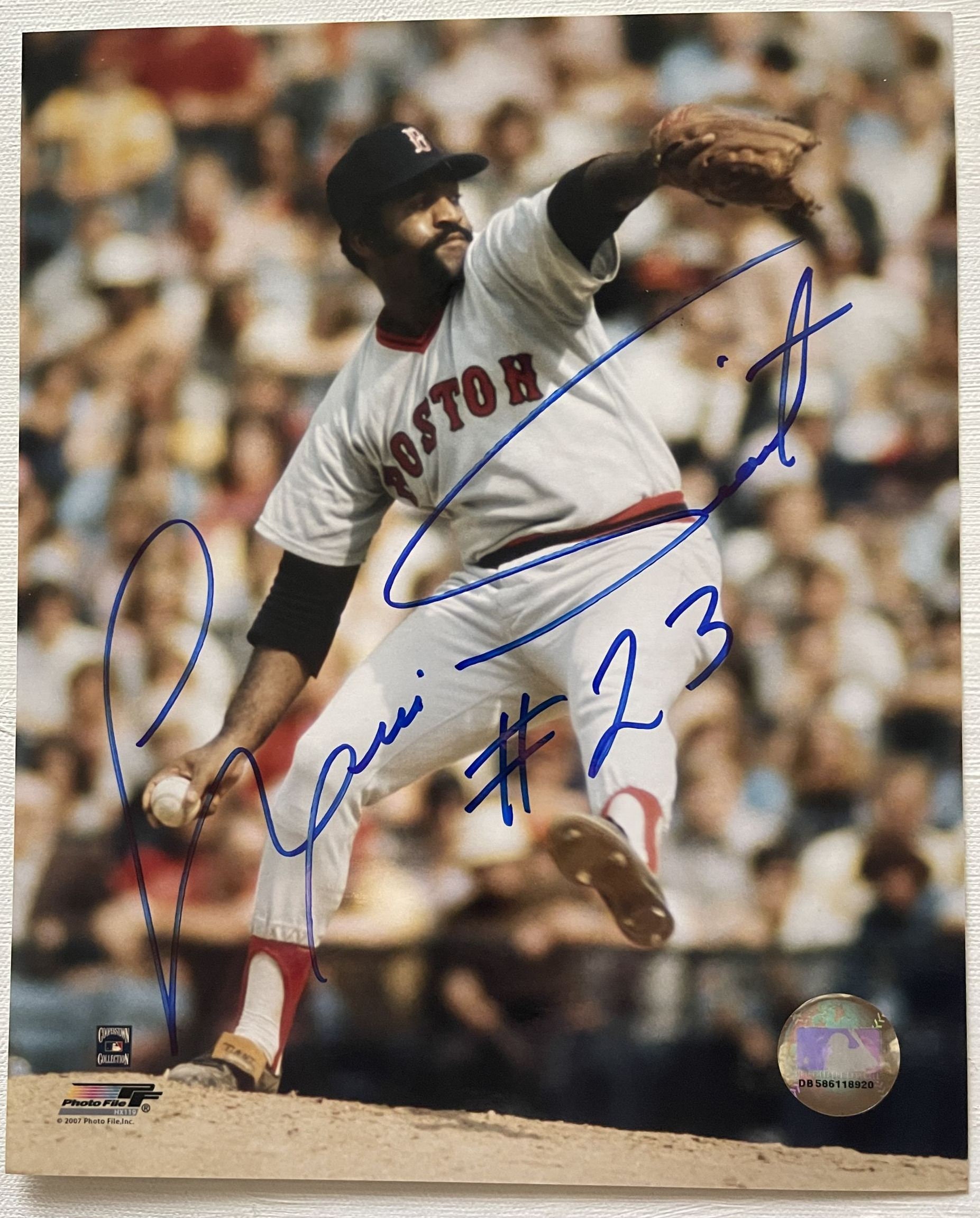 Luis Tiant Jr. - Autographed Signed Photograph 