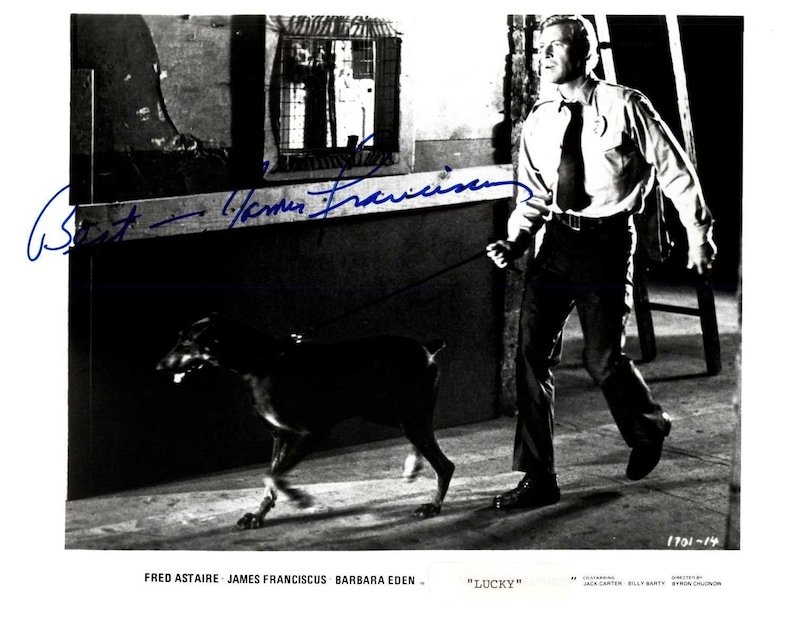Signed Autographed Glossy 8x10 Photo James Franciscus d. 1991 COA Matching Holograms