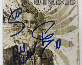 Steve Walsh, Phil Ehart & Rich Williams Signed Autographed "Kansas" Music CD Cover - COA Matching Holograms