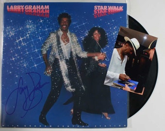 Larry Graham Signed Autographed "Star Walk" Record Album - Lifetime COA