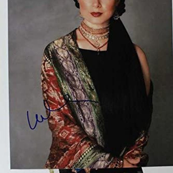 Isabella Rossellini firmó una foto brillante autografiada de 11x14 - Hologramas a juego COA