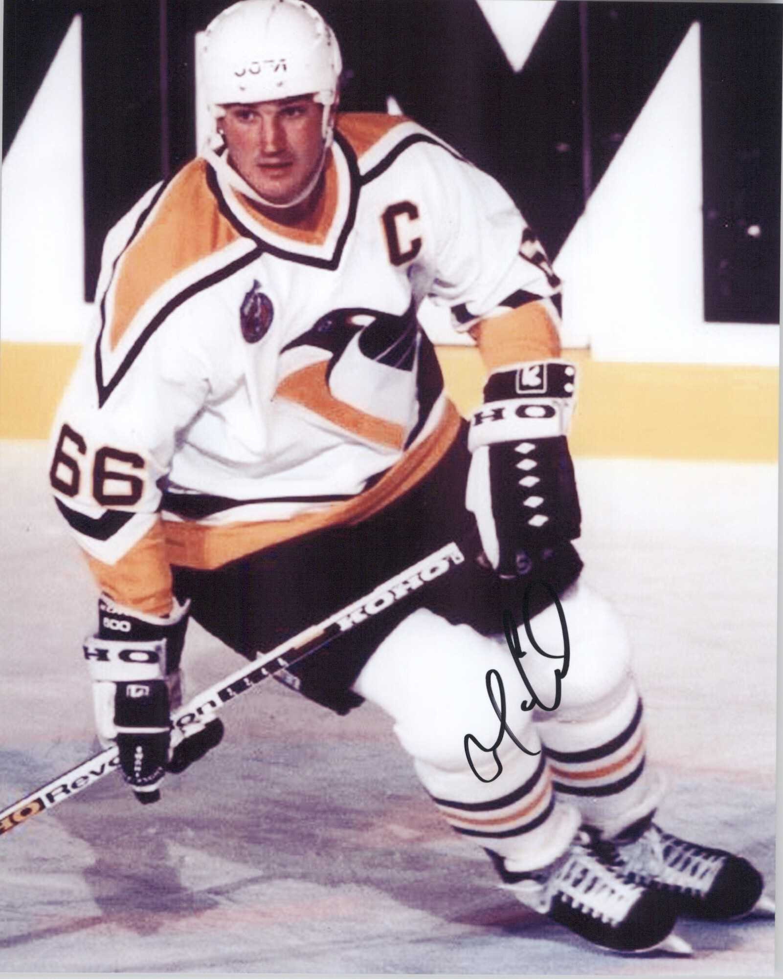 Mario Lemieux Pittsburgh Penguins signed autographed 8x10 Photo