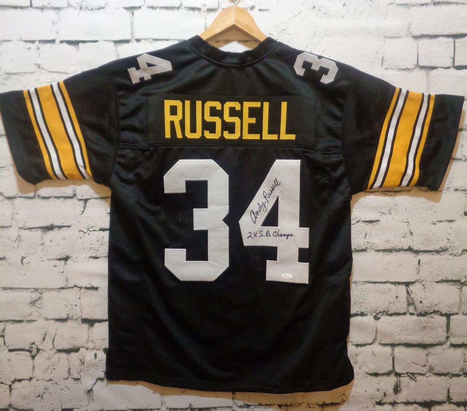 Autographed//Signed James Conner Pittsburgh Black Football Jersey JSA COA