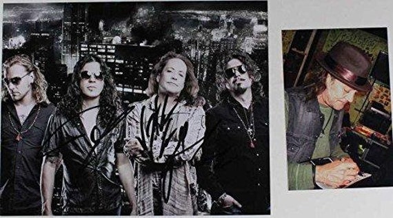 Jake E. Lee's Red Dragon Cartel Group Signed Autographed Glossy 8x10 Photo  W/ Proof Photos -  Australia
