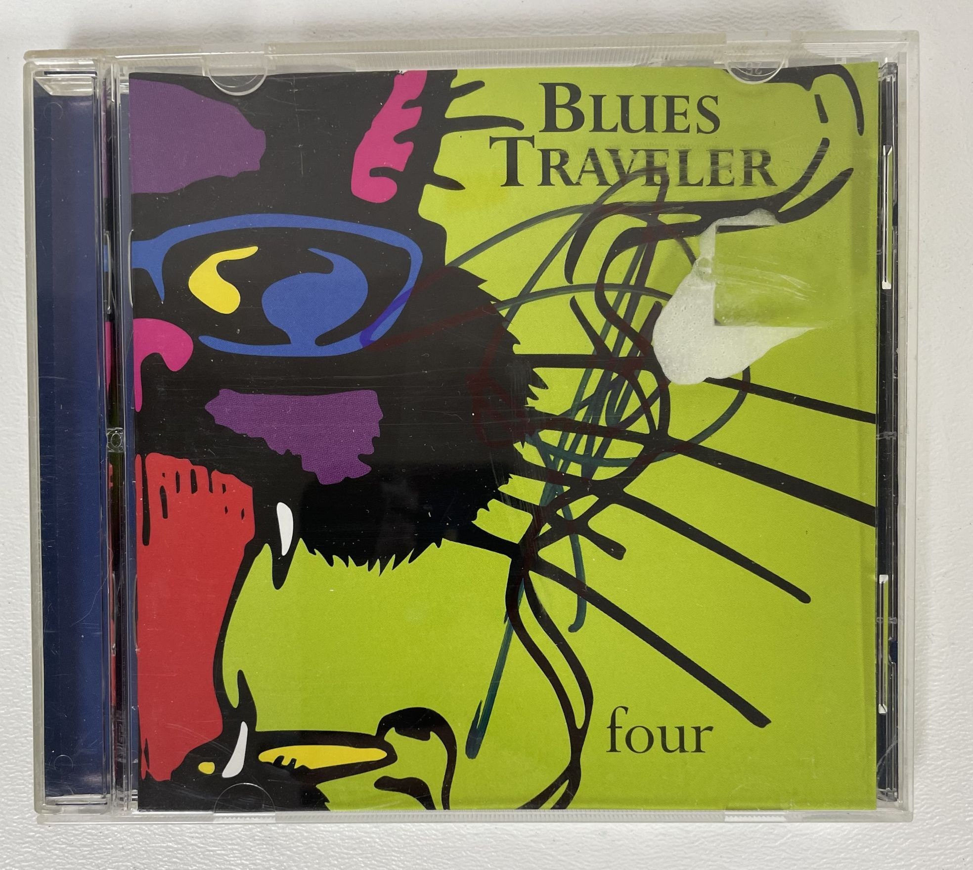 John Popper Signed Blues Traveler Four Album COA Proof Autographed Vinyl Record John Popper Signed Blues Traveler Four Album COA Proof Autographed Vinyl Record