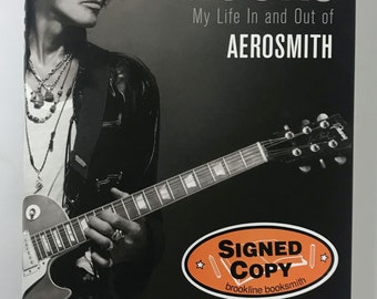 Joe Perry Signed Autographed "My Life in and Out of Aerosmith" Signed Copy H/C Book - Lifetime COA