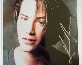 KEANU REEVES autographed 8x10 photo RP 