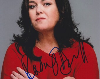 Rosie O'Donnell Signed Autographed Glossy 8x10 Photo - COA Matching Holograms