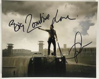 Andrew Lincoln Signed Autographed "The Walking Dead" Glossy 8x10 Photo - Lifetime COA