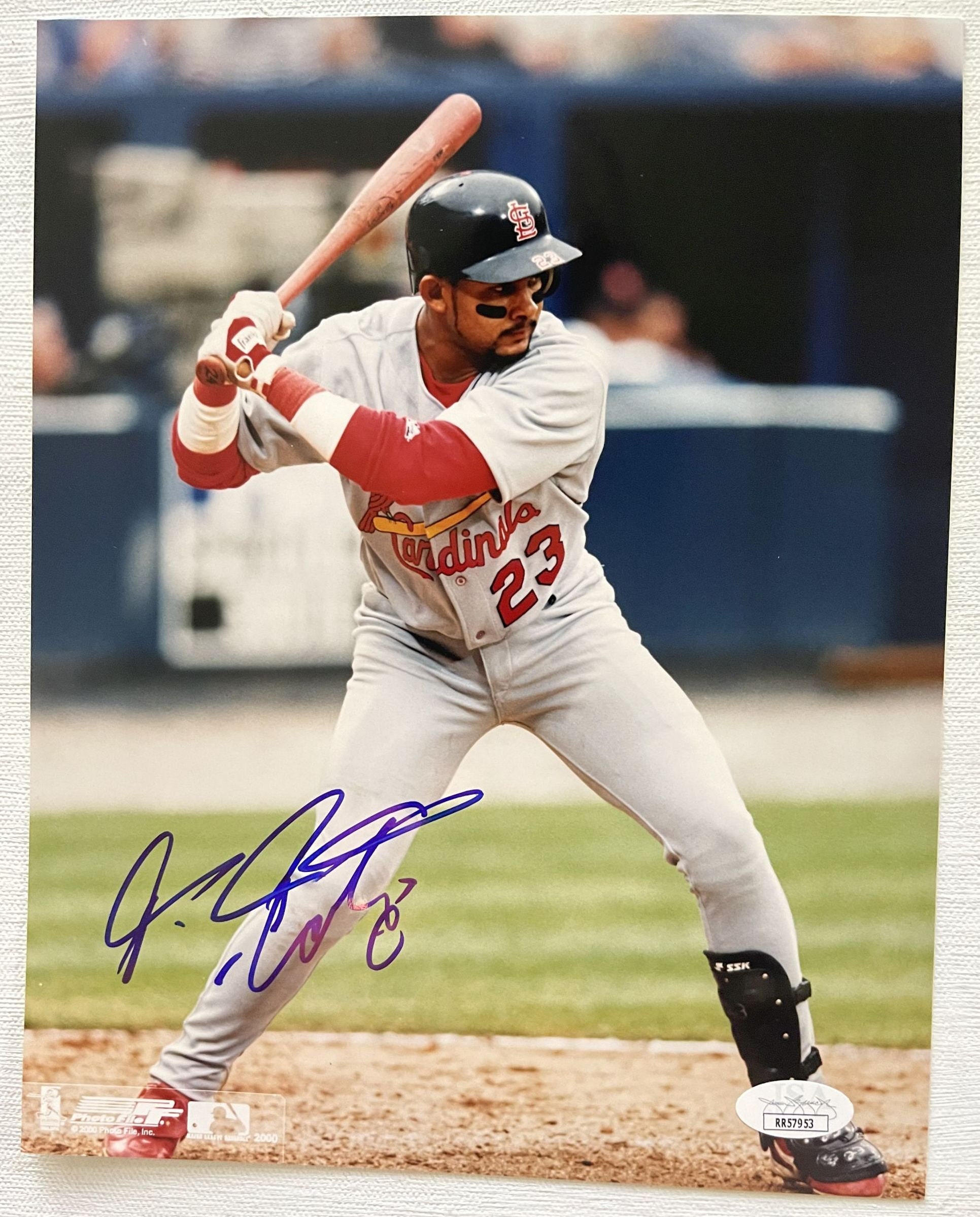 Fernando Tatis Sr. Signed Autographed Glossy 8x10 Photo St. 