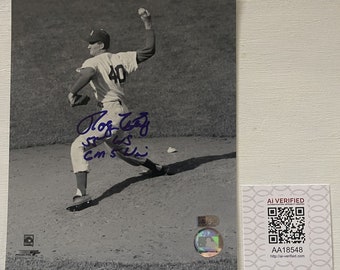 Roger Craig Signed Autographed "1955 World Series" Glossy 8x10 Photo Brooklyn Dodgers - AIV Authenticated