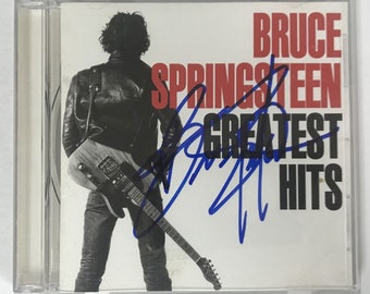 Bruce Springsteen Signed Autographed "Greatest Hits" CD Compact Disc - Lifetime COA