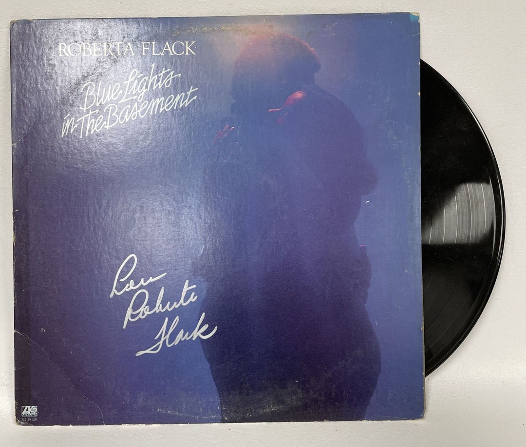 Roberta Flack Signed Autographed blue Lights in the Etsy