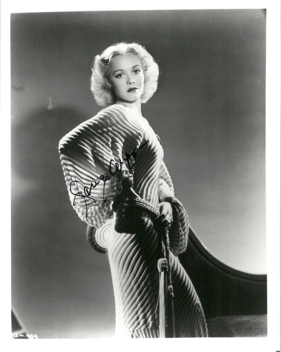 Jane Wyatt d. 2006 Signed Autographed Glossy 8x10 Photo Etsy