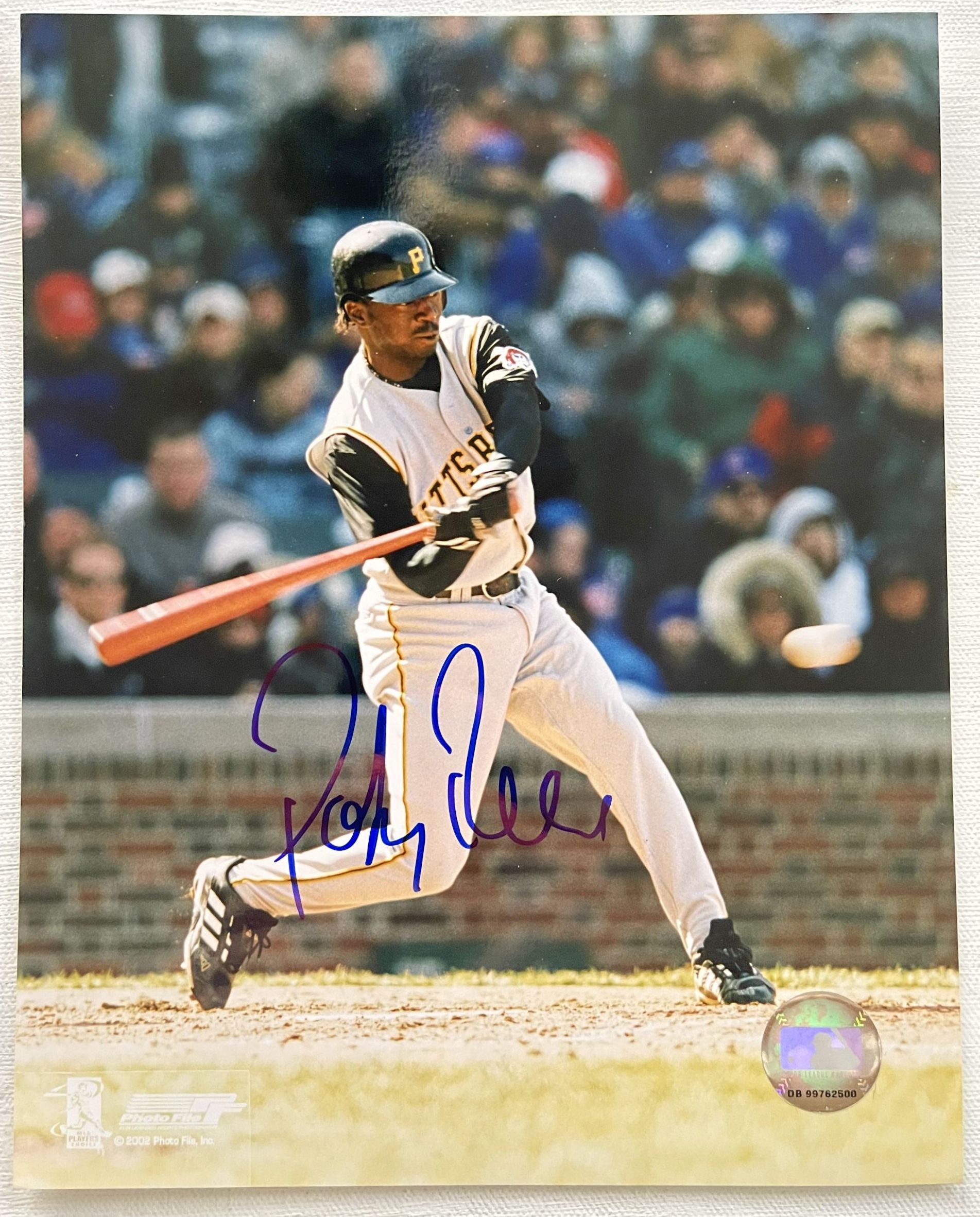 Pokey Reese Signed Autographed Glossy 8x10 Photo Pittsburgh 