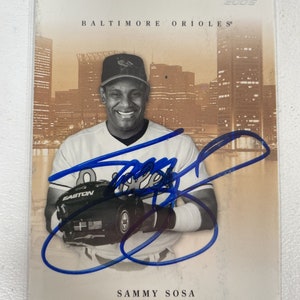 Sammy Sosa Autographed Framed Cubs Jersey - The Stadium Studio