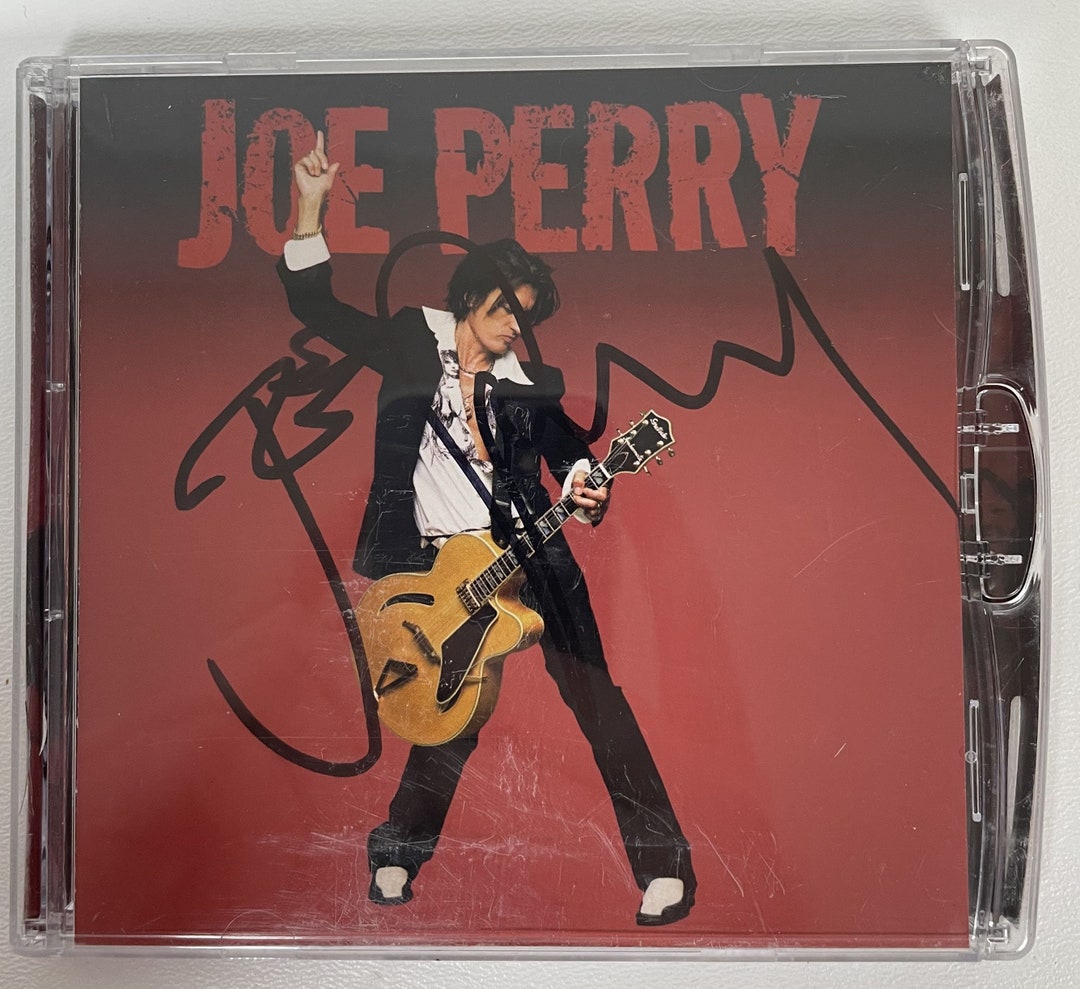 Joe Perry Signed Autographed joe Perry Music CD COA Matching Holograms