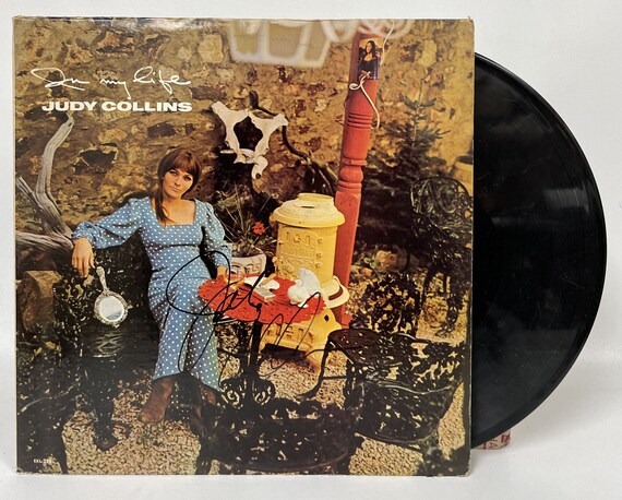 Judy Collins signed In My Life album vinyl record COA proof autographed STAR Judy Collins signed In My Life album vinyl record COA proof autographed STAR