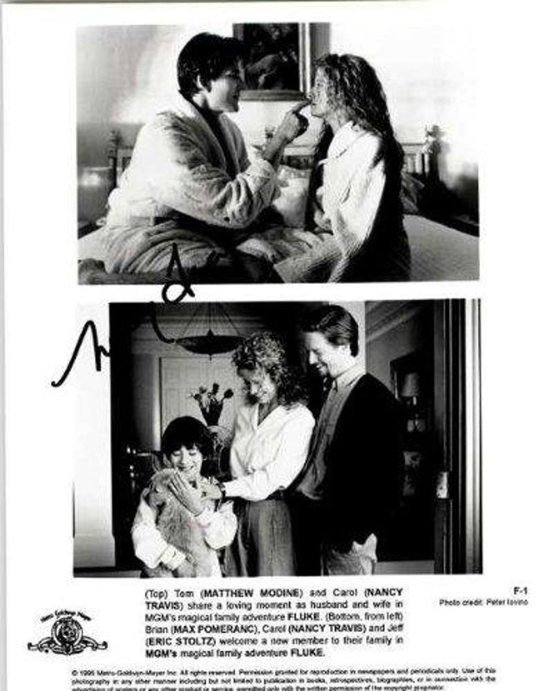 Nancy Travis Autographed Fluke 8x10 Photo