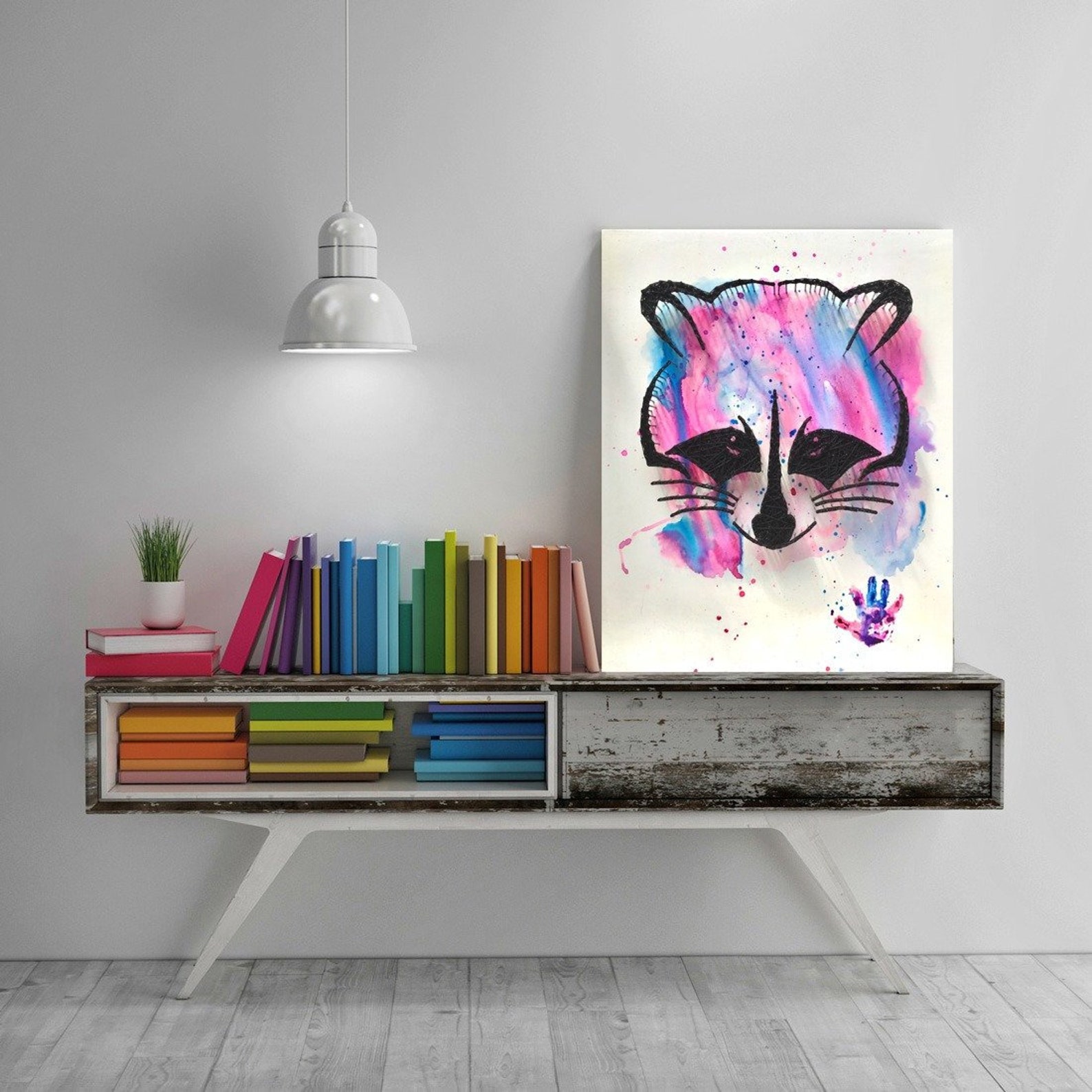 Wall decor. Picture in a nursery. String art. A gift for the | Etsy