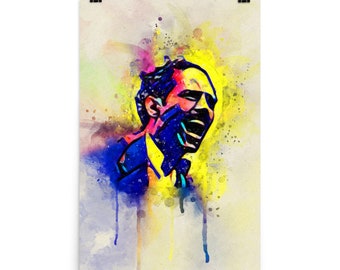 Pedro Albizu Campos Painting Poster