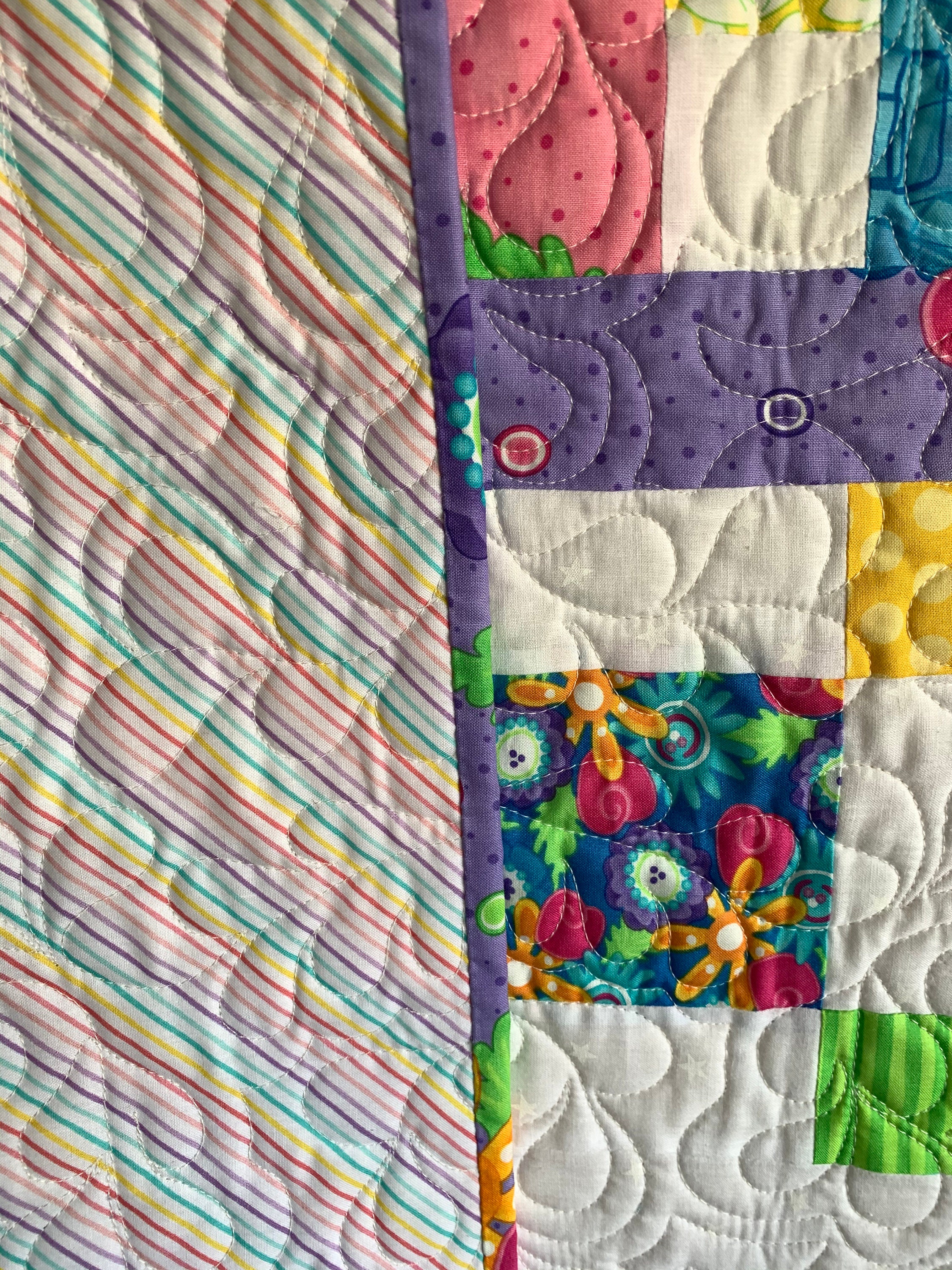 Hug and Kiss Baby Quilt