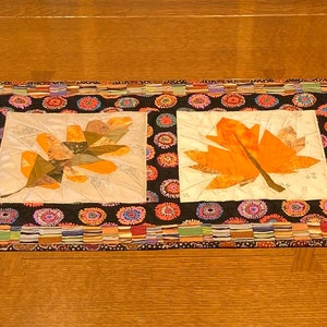 Autumn Leaves Table Runner