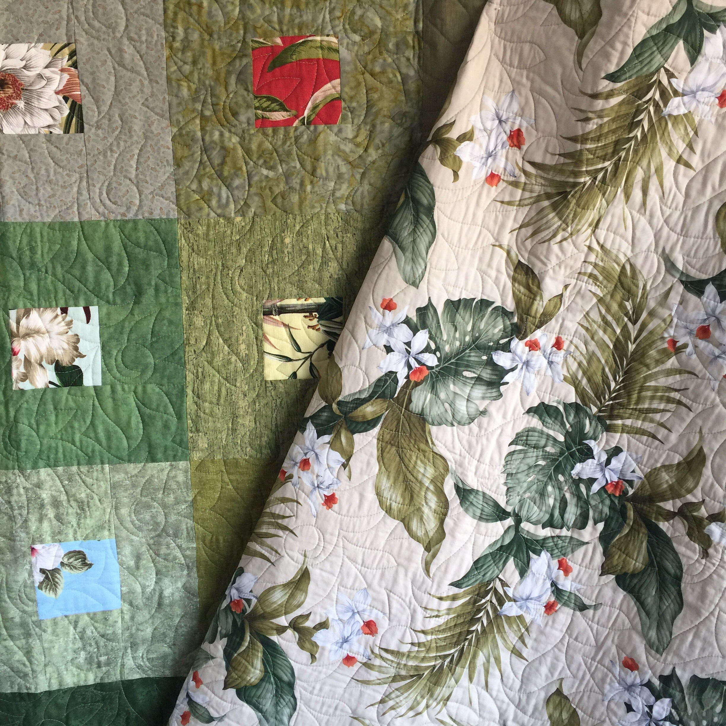 Glimpses of Hawaii King Size Quilt