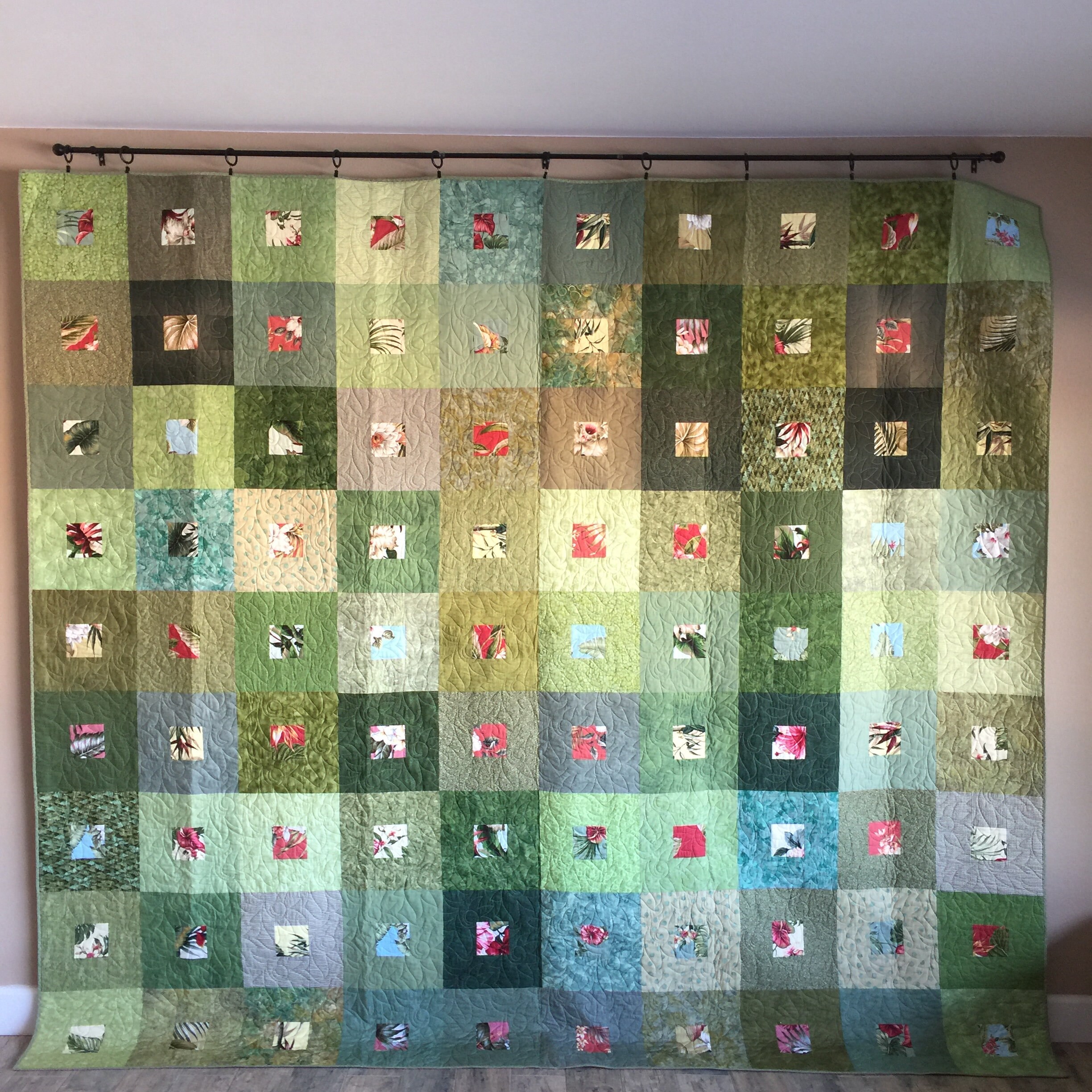 Glimpses of Hawaii King Size Quilt