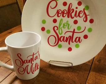 Galletas y leche para Santa