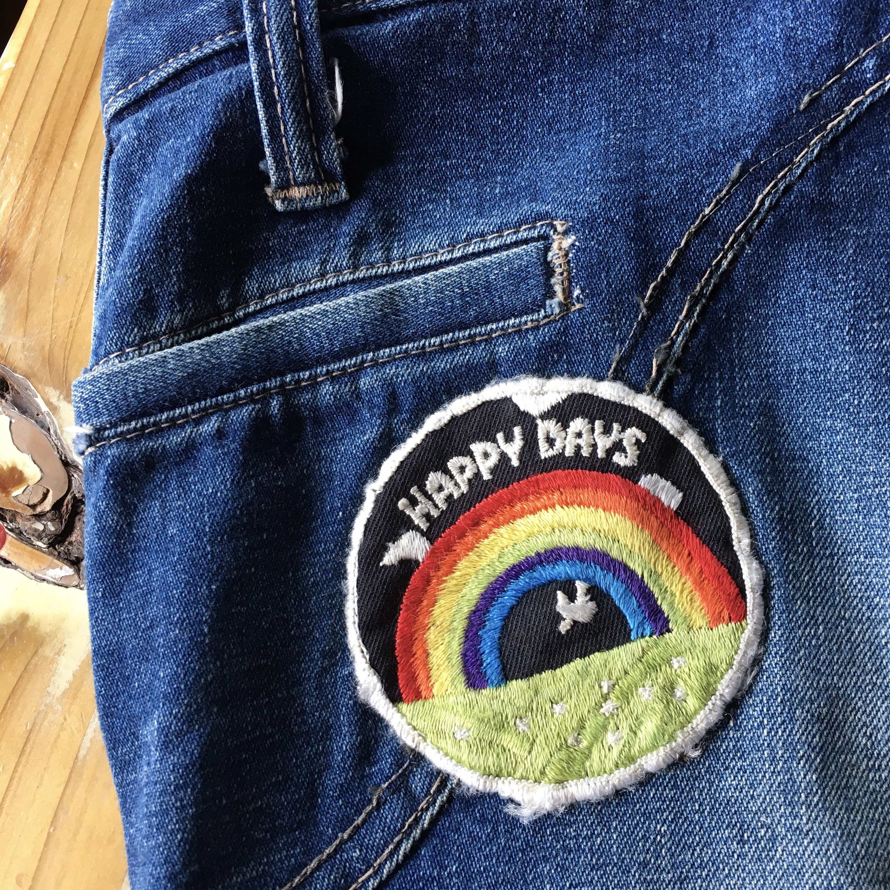 70s vintage EDWIN wide buggy flare denim | www.unimac.az