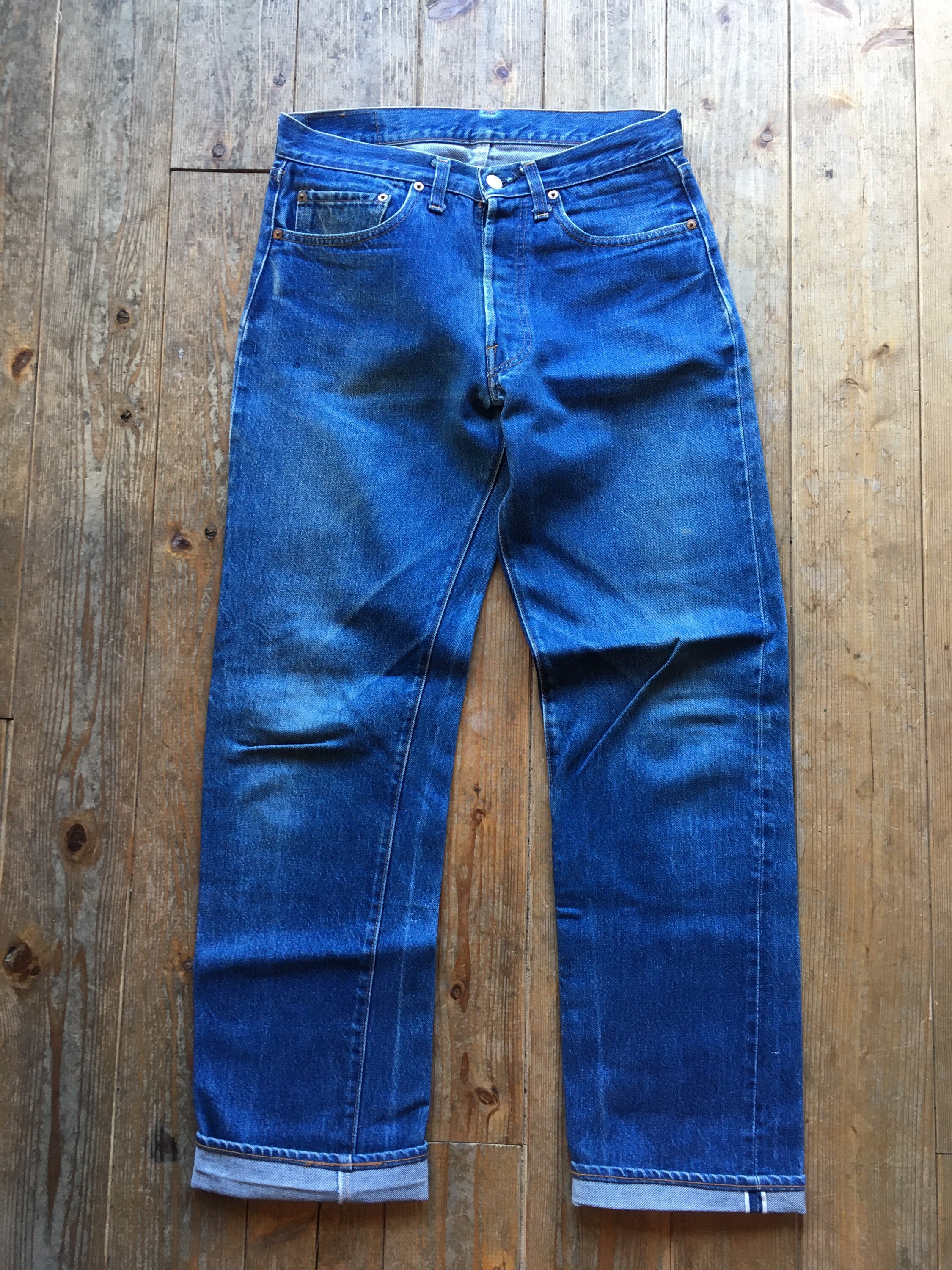 Vintage 80s Levis 501 Redline 2501-0117 Selvage 30w 31L - Etsy