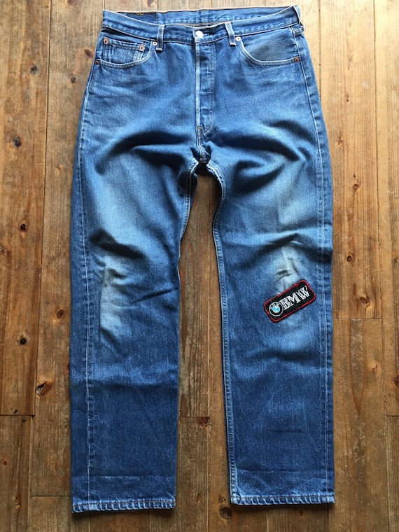 Vintage 80s Levis 501xx w36 L34 Made in USA no sel