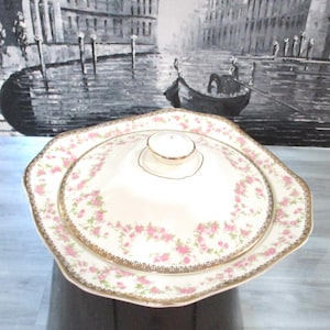 Vintage Alfred Meakin Harmony Rose Gemüseschüssel