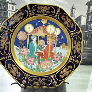 Hutschenreuther Ole Winther Christmas Plate 1980. Germany