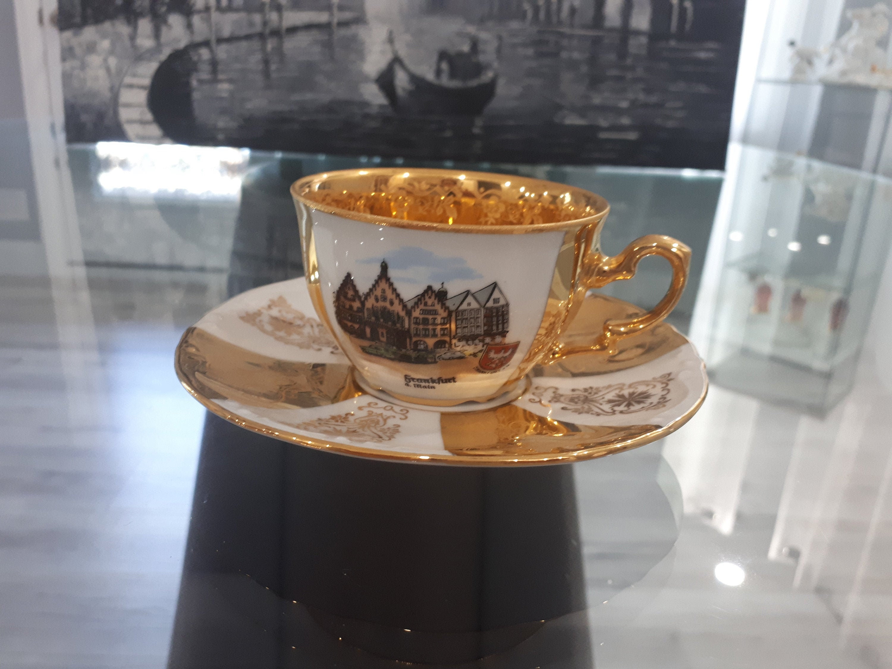 Pichet J. Kronester Bavaria 75 Cl Porcelaine Blanche Vintage Allemagne 80's