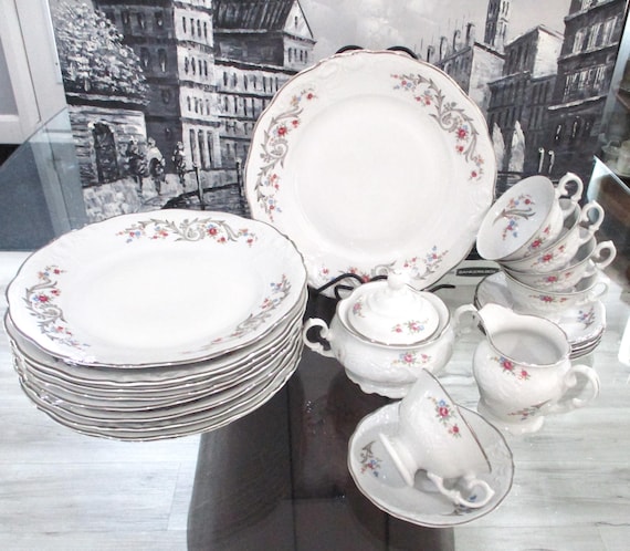 Geschirr Set von Walbrzych. Polen