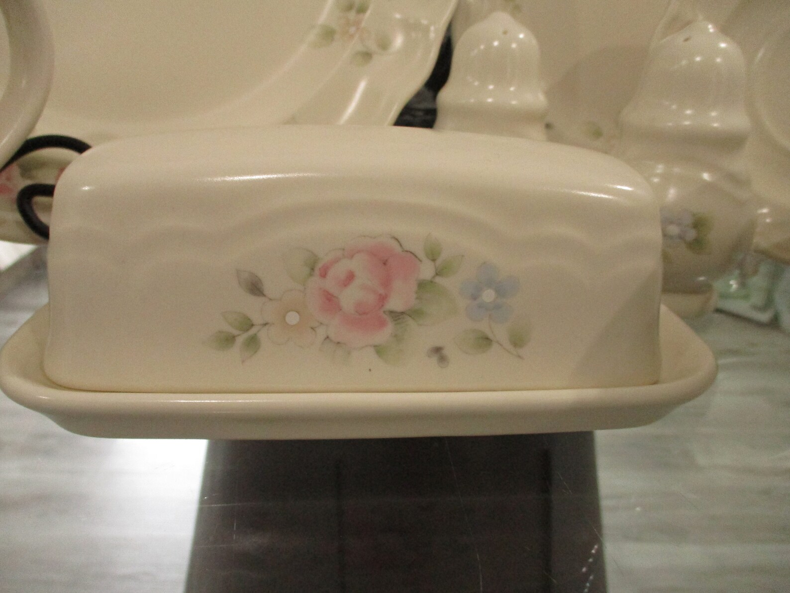 Vintage Pfaltzgraff Tea Rose Dinnerware. USA Etsy