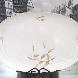 Grand plat ovale vintage Rosenthal Thomas/assiette de service 15,5 pi x 10,5 pi. Allemagne