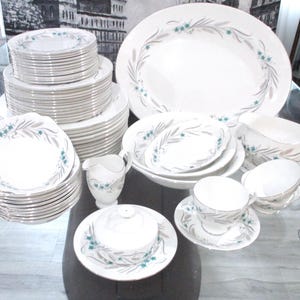 Vintage Royal Albert Ernte-Geschirr. Knochenporzellan. England