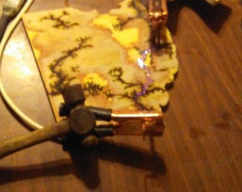 fractal wood burning video