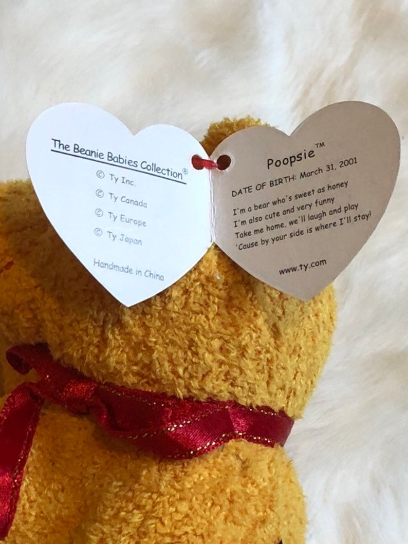 poopsie beanie baby 2001