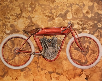 Indian board track racer