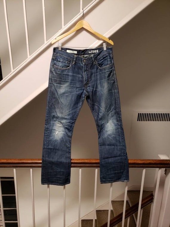 1969 gap jeans boot cut