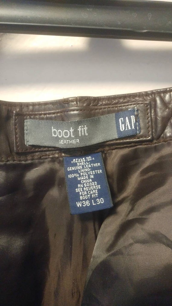 Pantalon Bootcut marron en cuir écart foncé marron Bootcut taille 36 6c8b50 Pantalon Bootcut marron en cuir écart foncé marron Bootcut taille 36 6c8b50